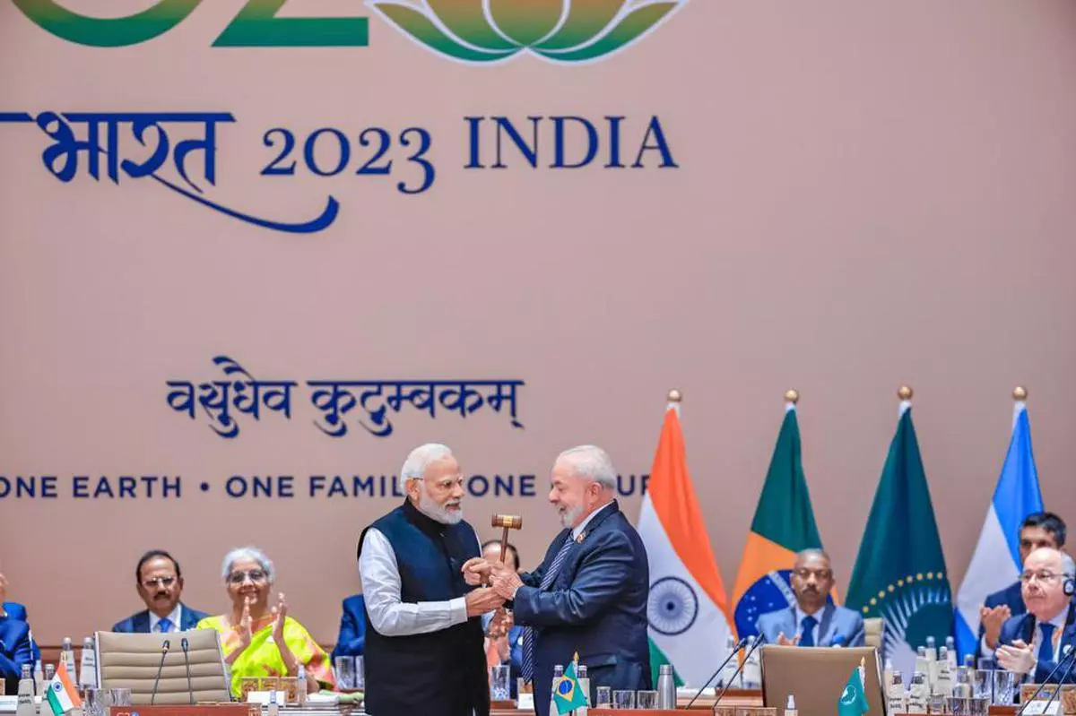 G20 Summit 2023 Delhi Highlights: PM Modi Handed Over The G20 ...